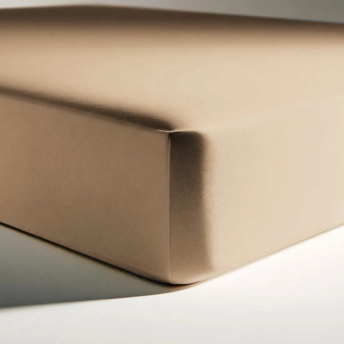Drap-housse coton TERTIO® - Beige rosé