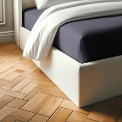 Drap-housse coton TERTIO® - Anthracite