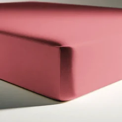 Drap-housse coton TERTIO® - Vieux Rose