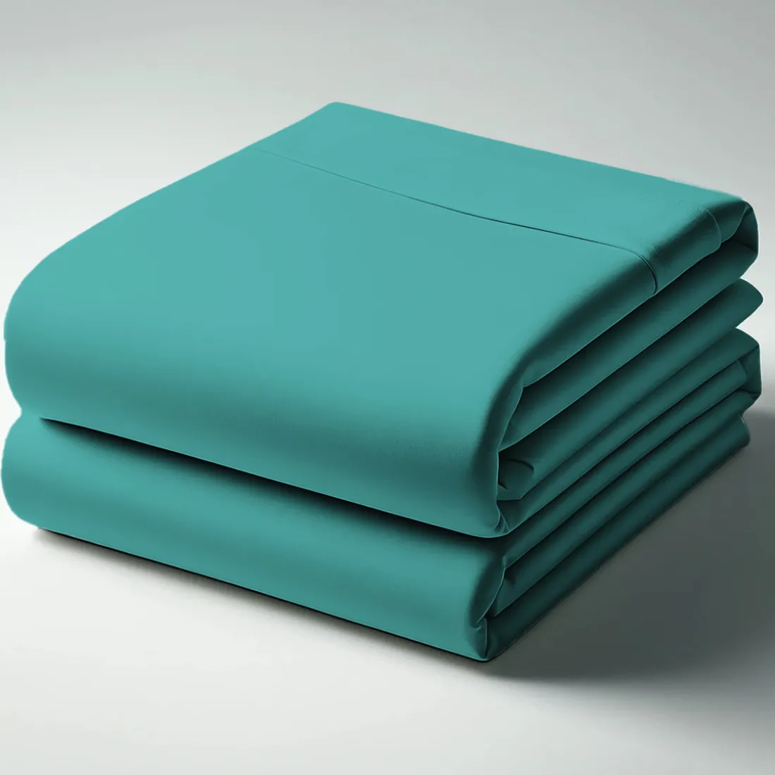 Drap-housse coton TERTIO® - vert émeraude