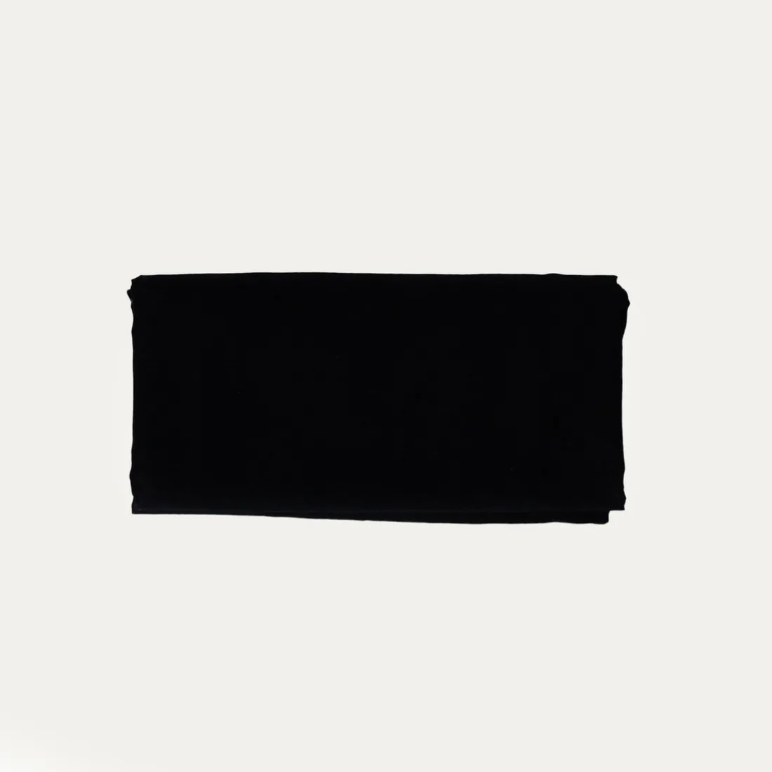 Drap-housse coton TRIO - noir