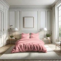Drap-housse grand bonnet XL percale de coton TERTIO® - Rose Blossom