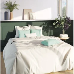 Drap-housse matelas épais coton TERTIO® - Blanc