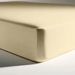 Drap-housse percale coton TERTIO® - beige
