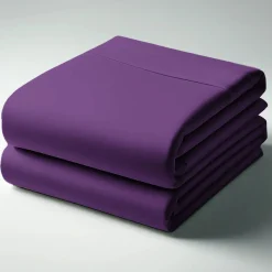 Drap-housse percale coton TERTIO® - violet