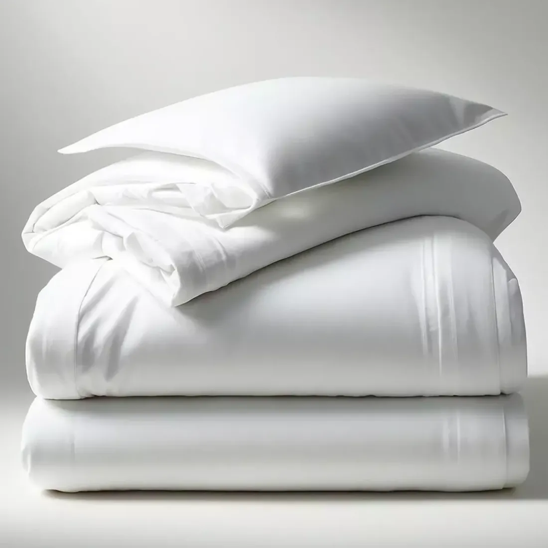 Drap-housse polycoton TERTIO® - Blanc