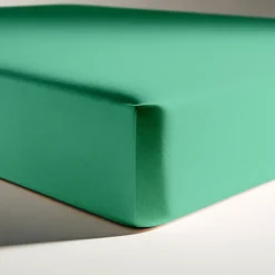 Drap-housse polycoton TERTIO® - Vert Eucalyptus