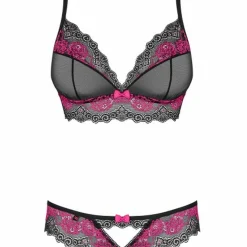 Ensemble 2 pièces S/M - Noir Obsessive