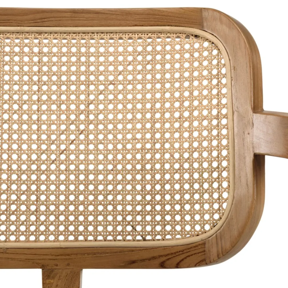 Ensemble canapé 2 places 2 fauteuils et 1 table basse FLORES en teck WILL Marron