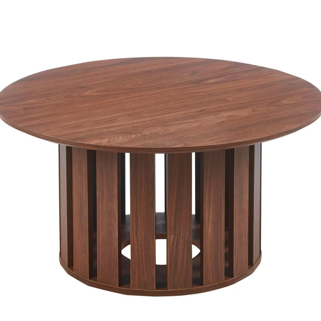 Ensemble de 2 tables basses Annabel Bois Noisette