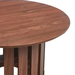 Ensemble de 2 tables basses Annabel Bois Noisette