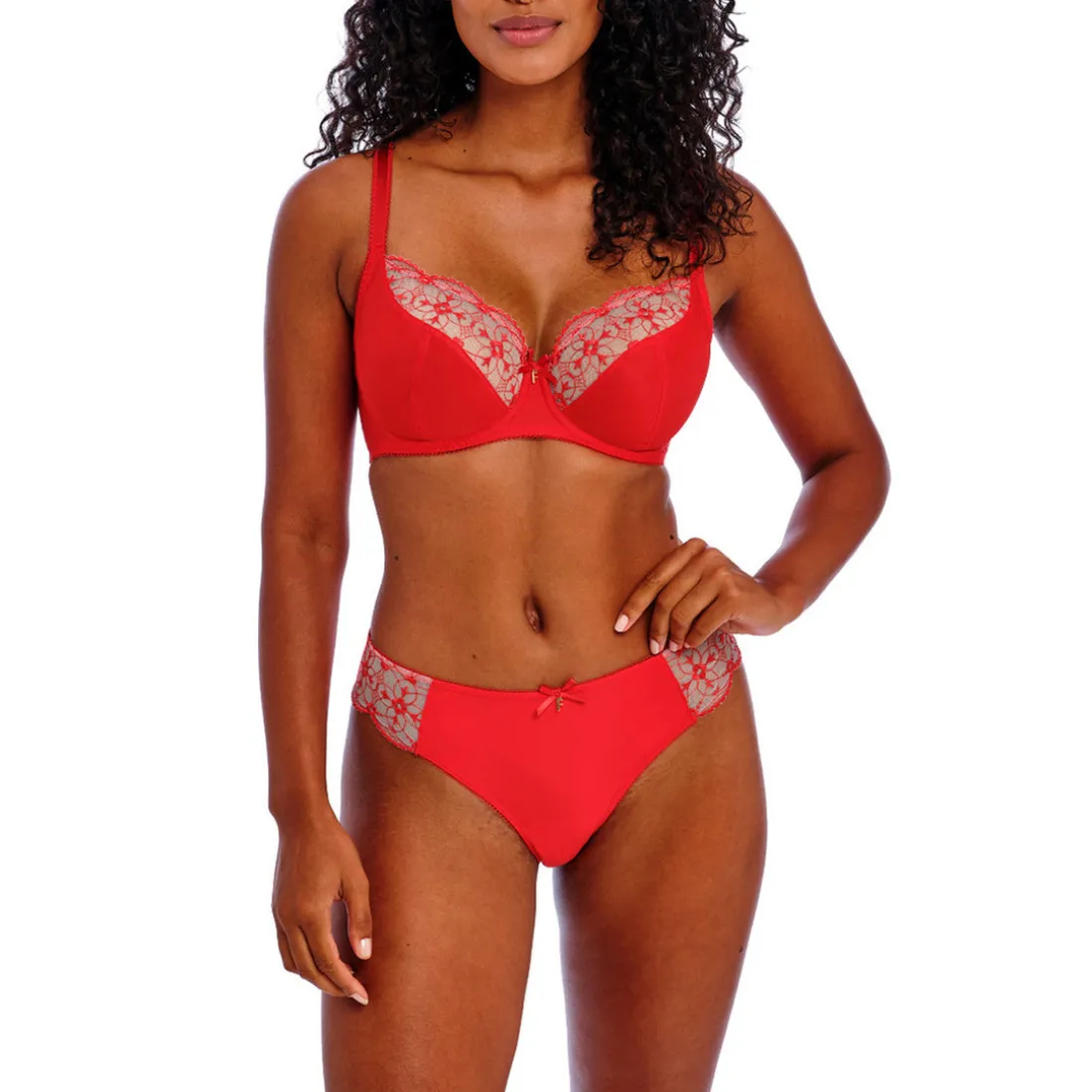Ensemble HALLIE Rouge