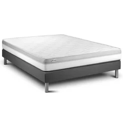 Ensemble VITAL RELAX sommier Kit gris.
