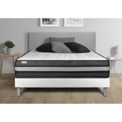 Ensemble VITALPOWER ZEN sommier Kit blanc