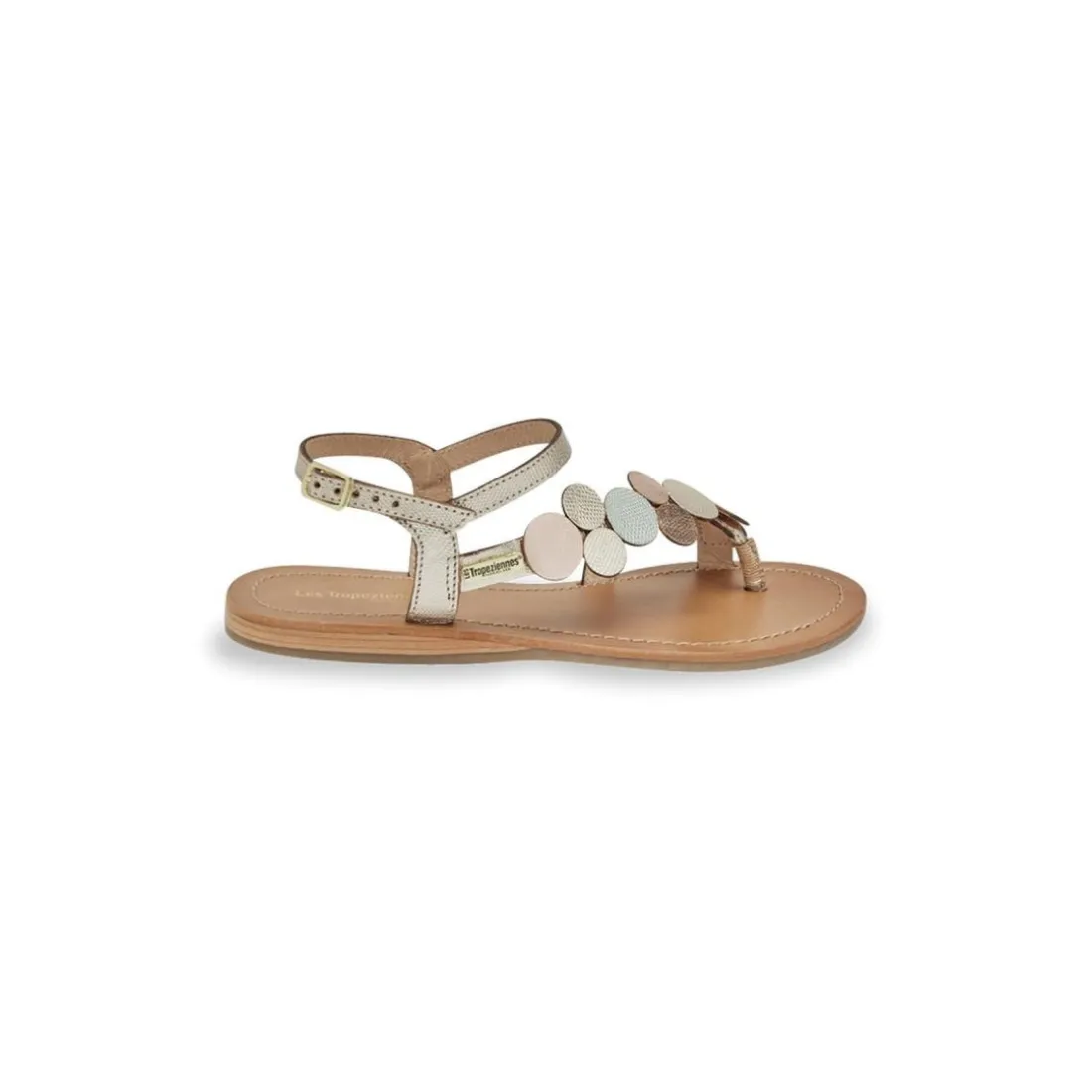 Entre-doigt HOLLY multi en cuir multicolore