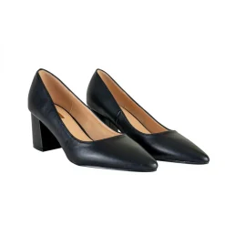 Escarpins Jacky noir en cuir