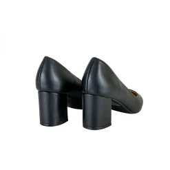 Escarpins Jacky noir en cuir