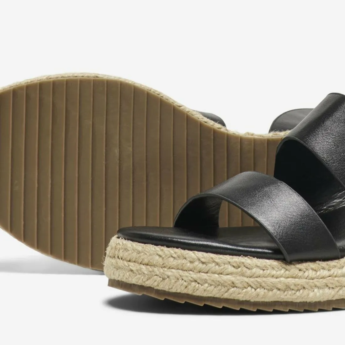 Espadrilles femme noir Kai