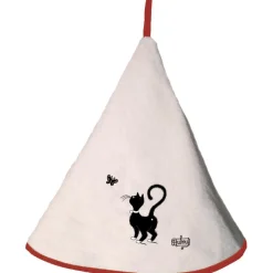 Essuie Mains Dubout Chat Papillon Ivoire 0 X 60