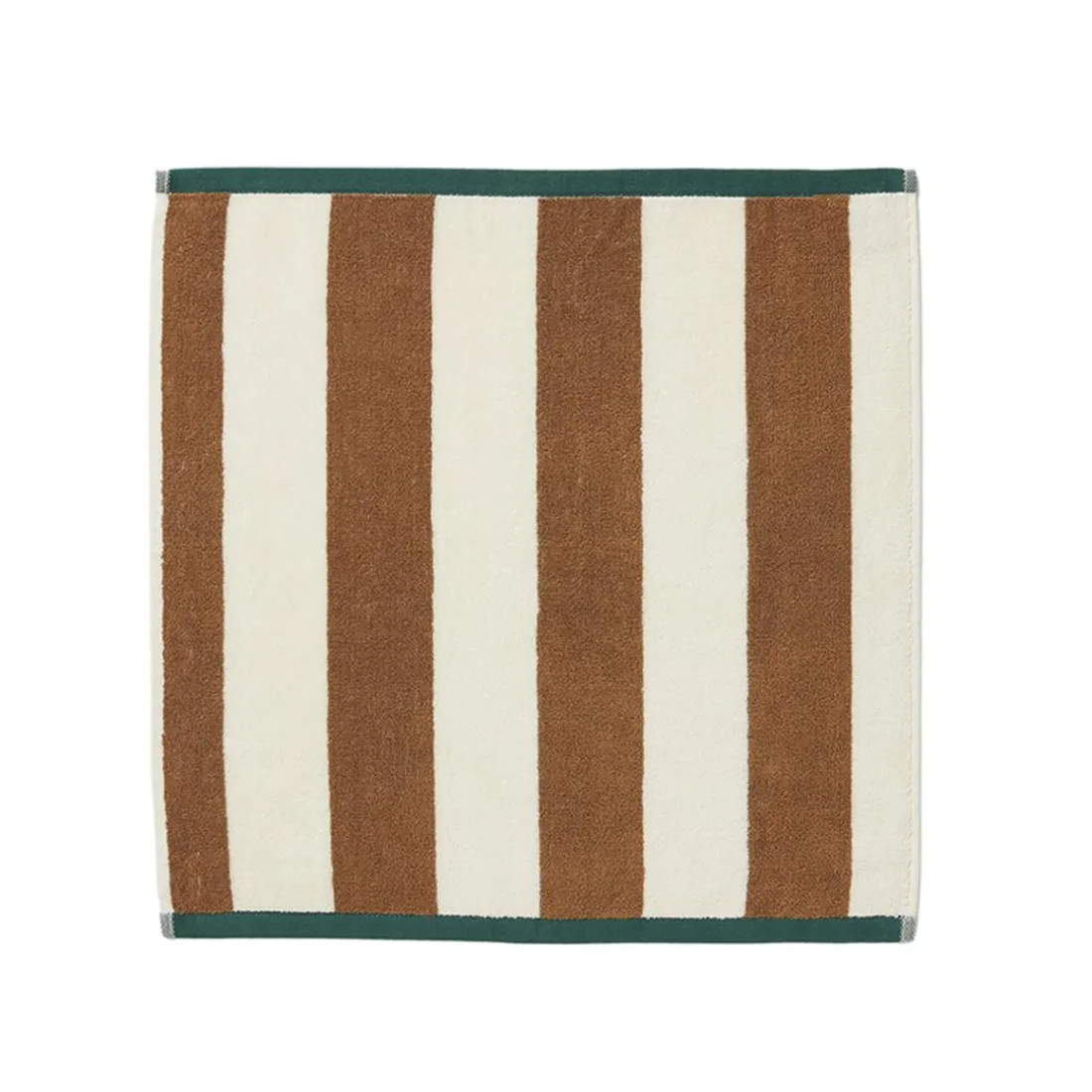 Essuie-mains en jacquard de coton RIVAGE VERT-Vert