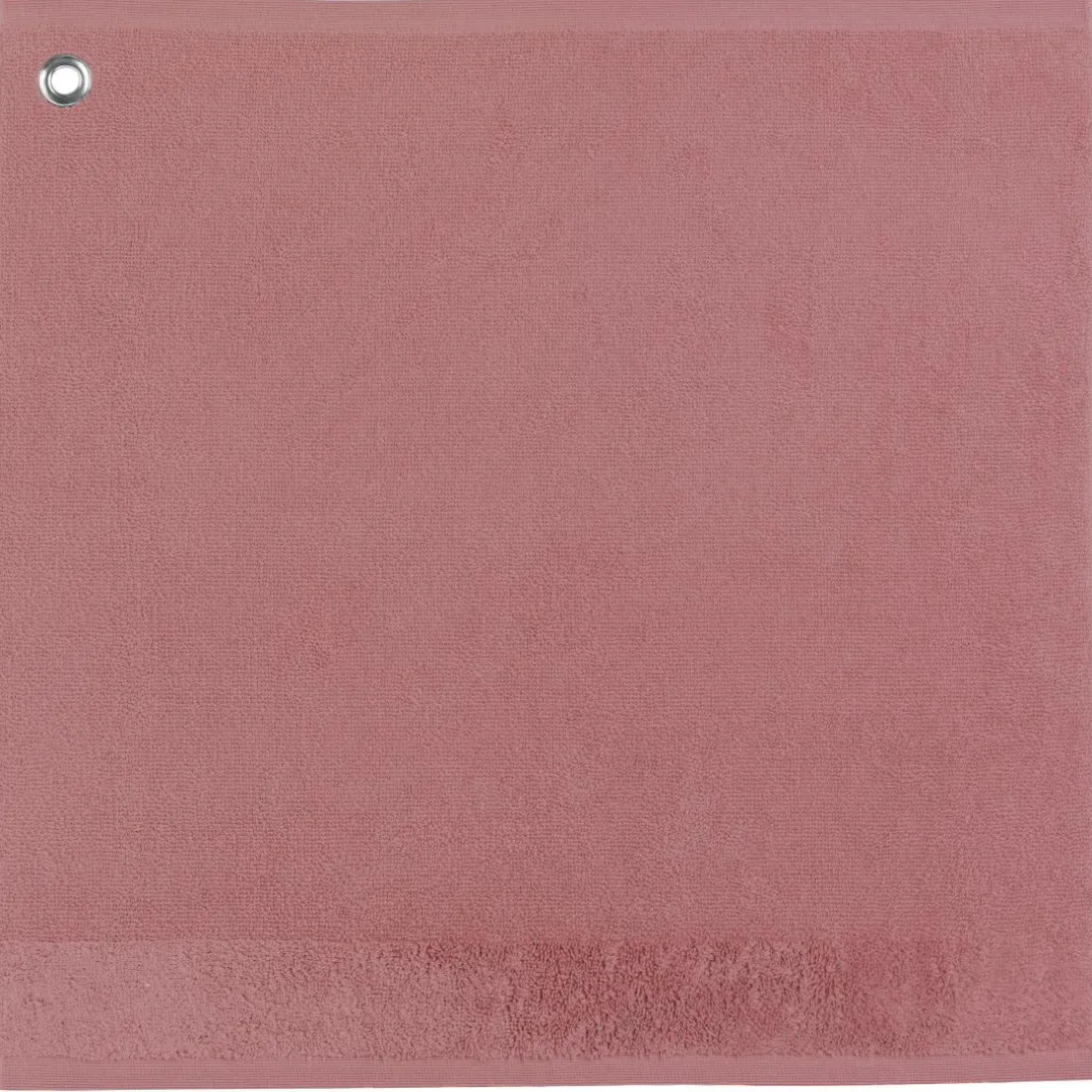 Essuie-mains oeillet Curl Bois de rose 50 x 50