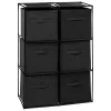 Etagère de rangement avec 6 Boîtes Mix EG