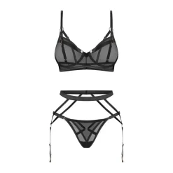 Euridia ensemble 3 pièces noir