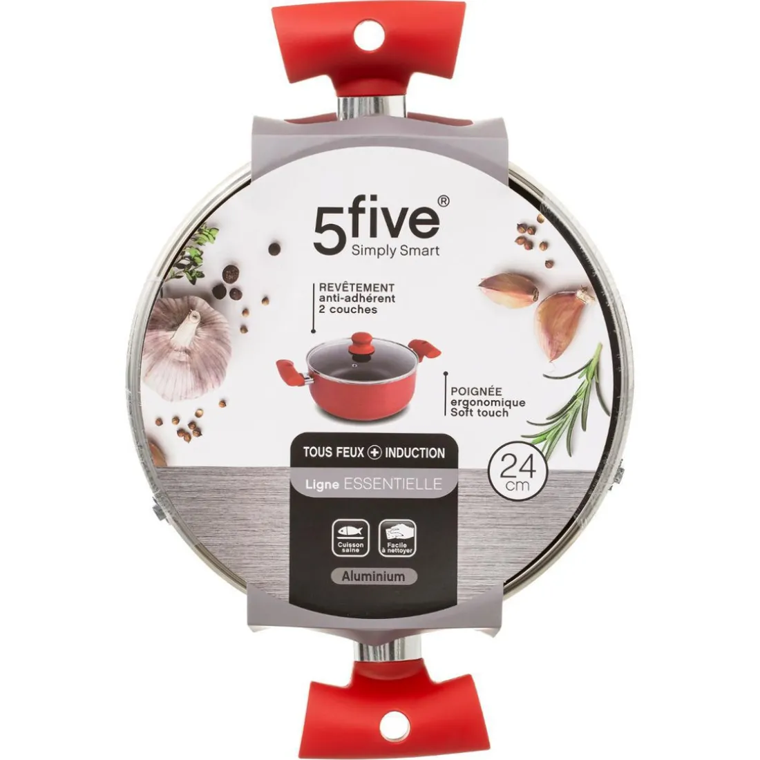Faitout 24 Aluminium Induction Essentielle