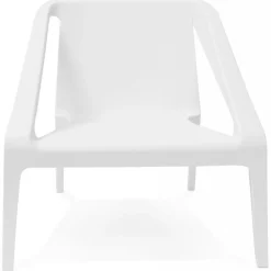 Fauteuil De Jardin En Plastique Blanc ANGELINI
