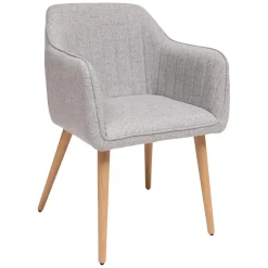 Fauteuil de table Visoca gris