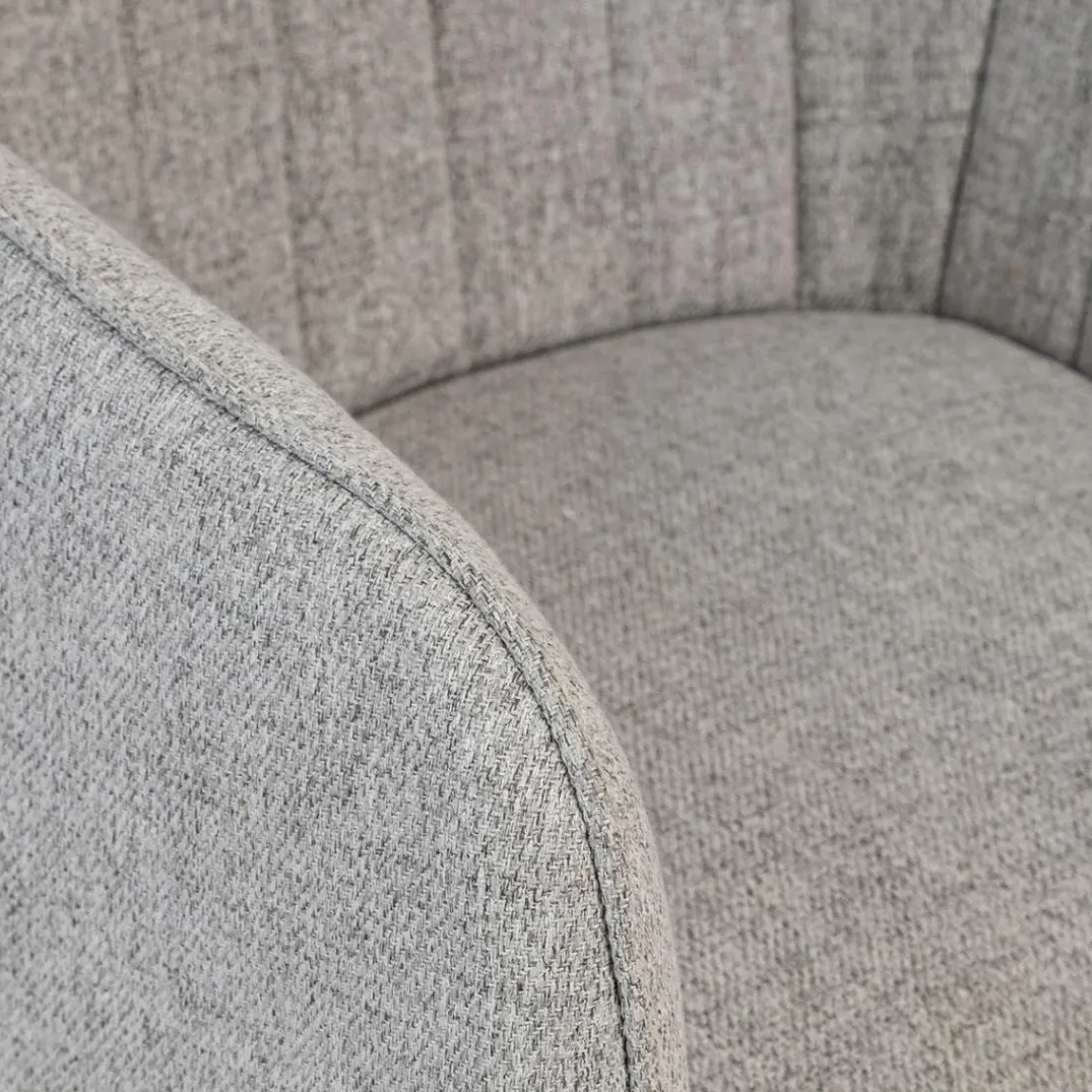 Fauteuil de table Visoca gris