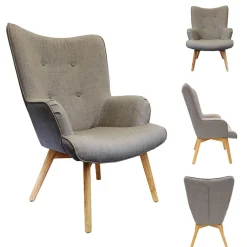 Fauteuil HELSINKI Gris