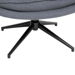 Fauteuil pivotant Harper Gris