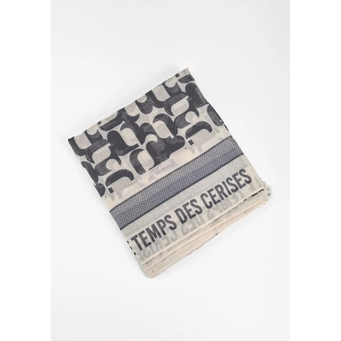Foulard MONO noir Dina
