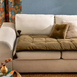 Futon TOMAN Futon marron glacé