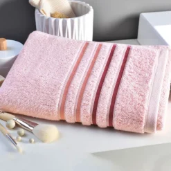 Gant de toilette rose pale EXTRA SOFT