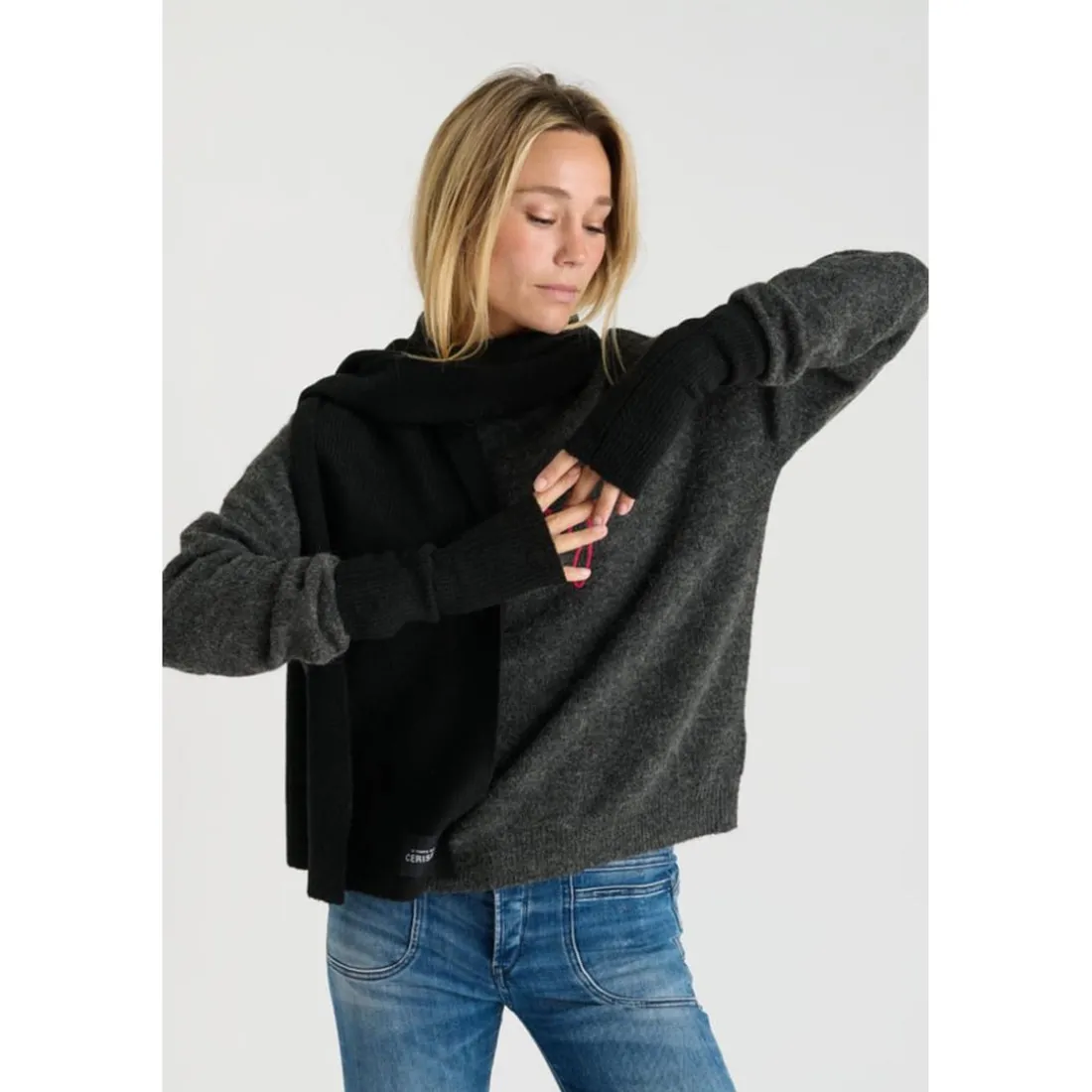 Gant TECLA noir Molly en coton