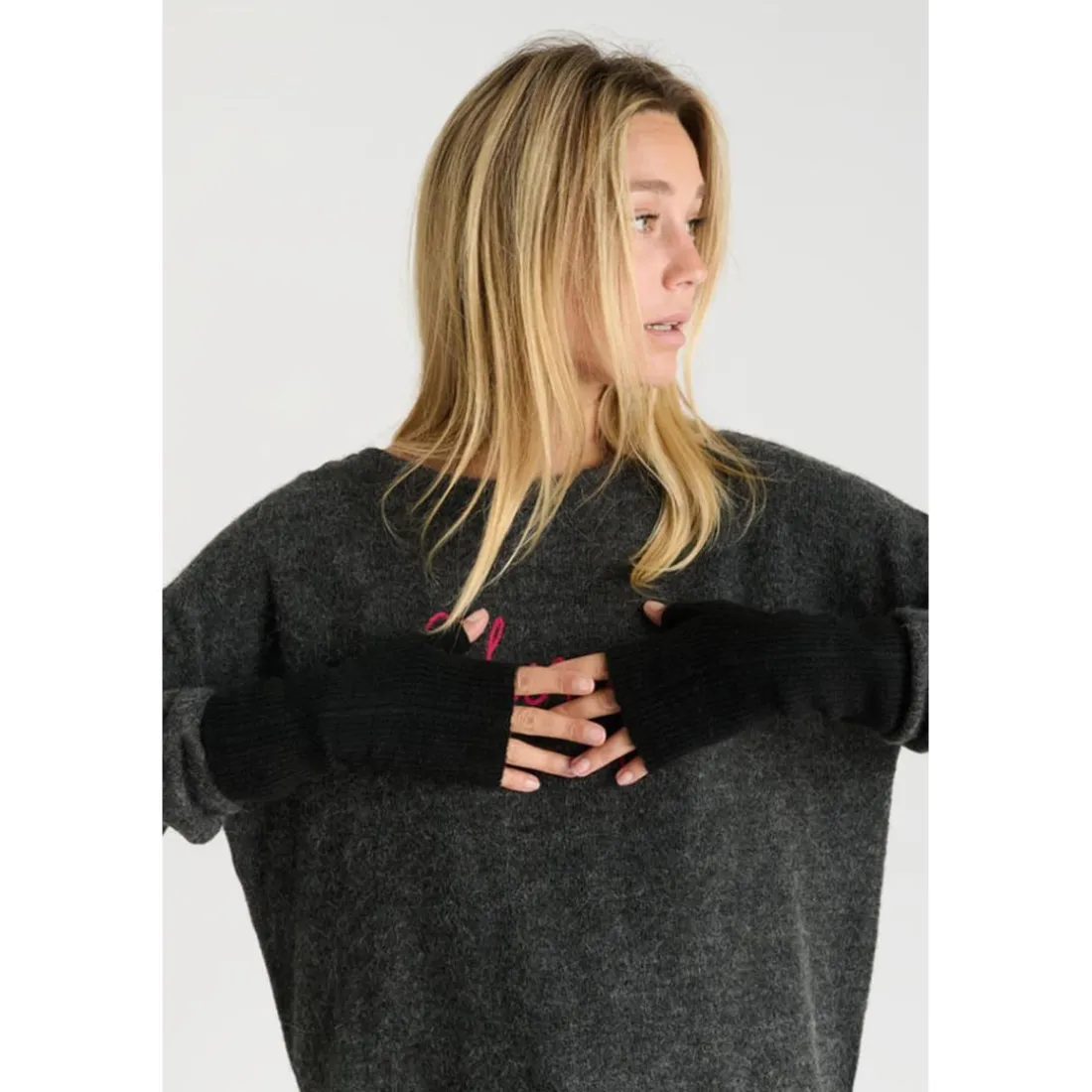Gant TECLA noir Molly en coton