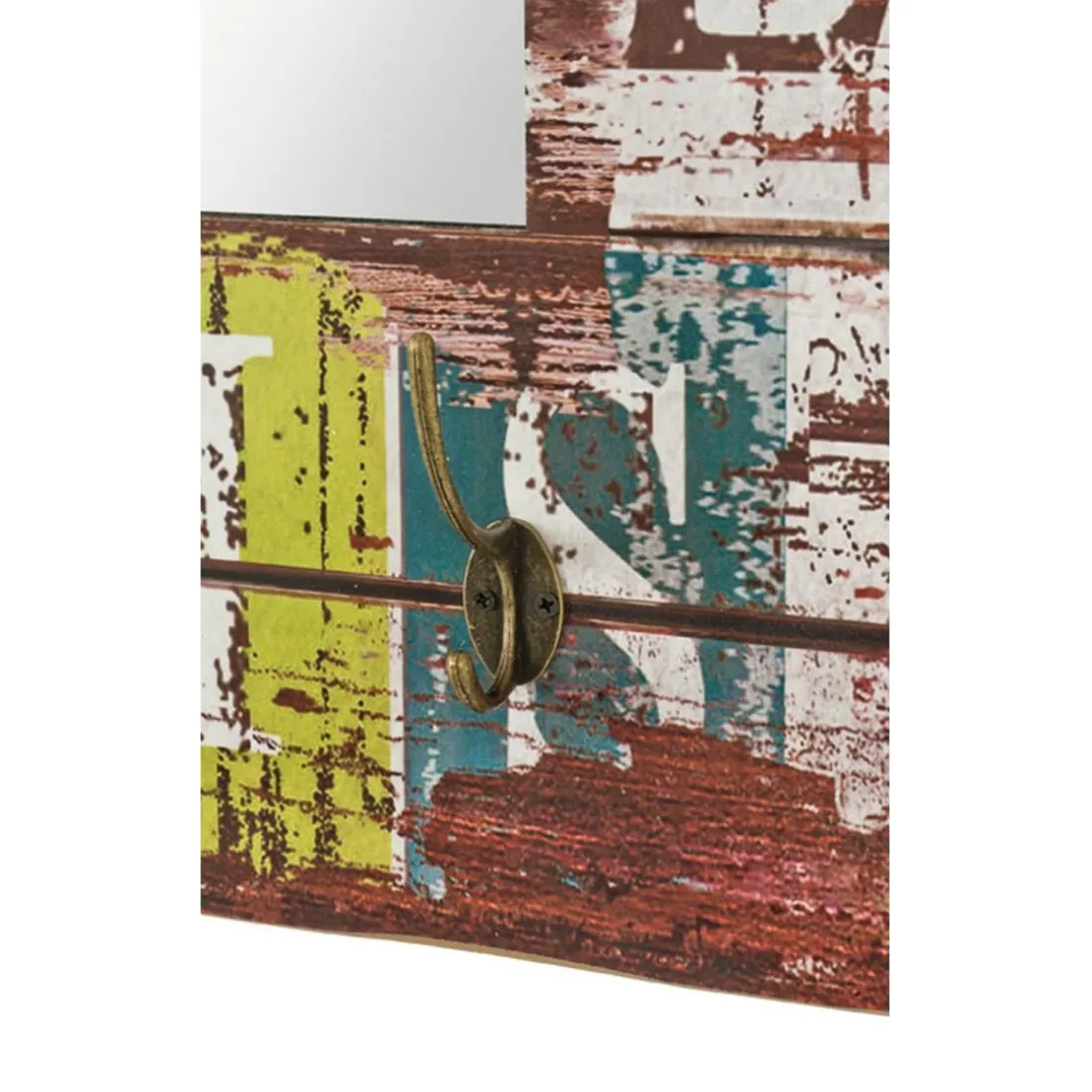Garderobe murale Home multicolore 4 crochets