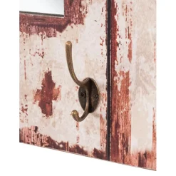 Garderobe murale miroir Royal 3 crochets