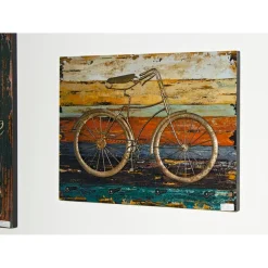 Garderobe murale Vélo multicolore 4 crochets