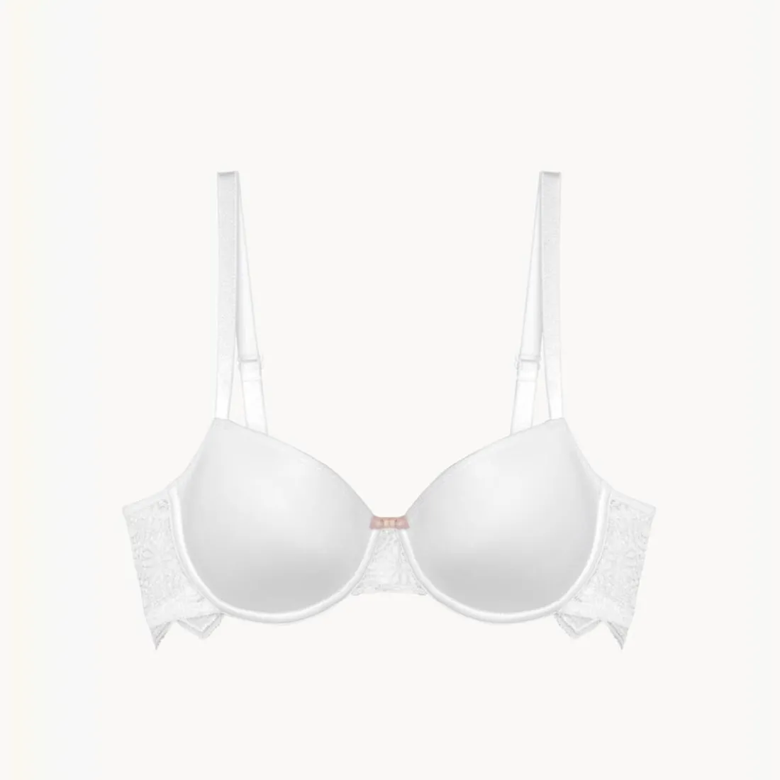 Georgia - Soutien-gorge coques à mémoire de forme blanc