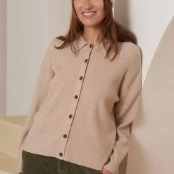 Gilet sable
