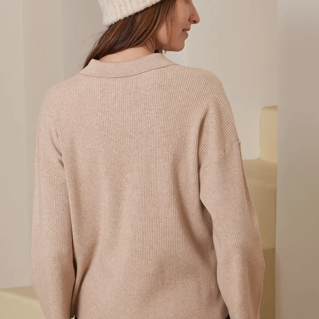 Gilet sable