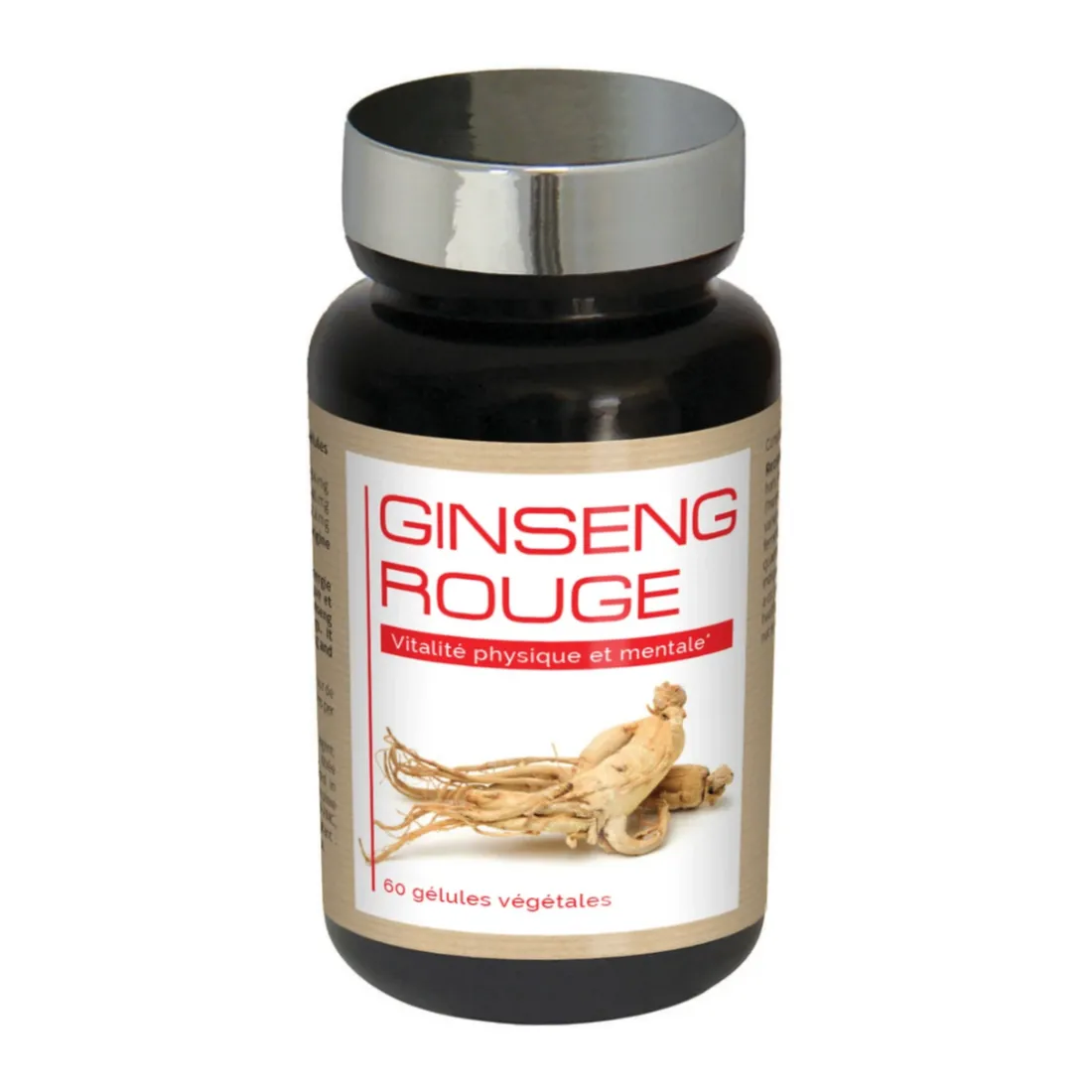 Ginseng Rouge - Gélules Végétales Pour le Tonus