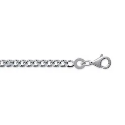 Gourmette femme Maison de la Bijouterie Sensimio W0Y0V055 Argent