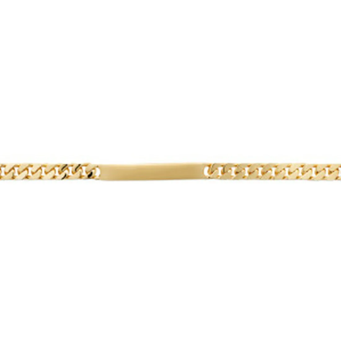 Gourmette femme plaqué or 4 mm - 60Y004ZV