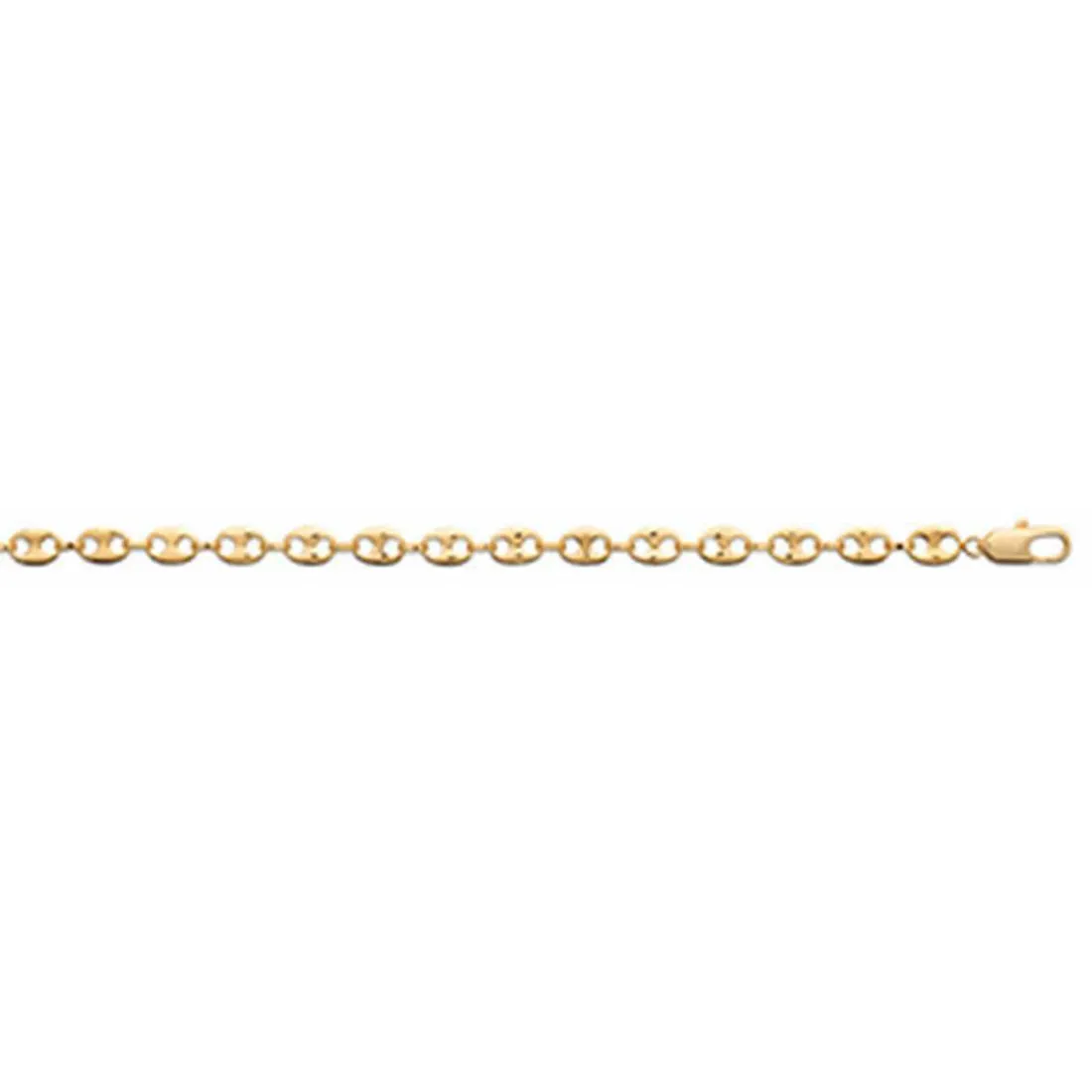 Gourmette homme argent - YZ4030