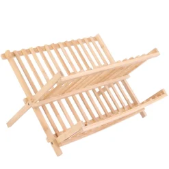 Égouttoir à vaisselle en bambou SEATA