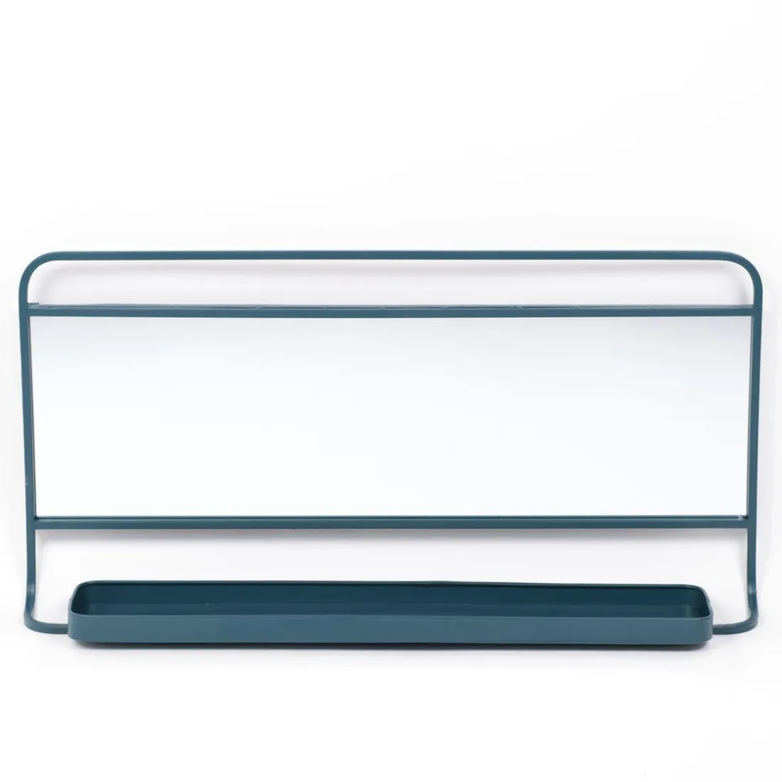 Grand miroir métal paon COZY